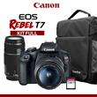 KIT CANON EOS T7 CON OBJETIVO 18-55MM IS + OBJ.75-300MM + MOCHILA Y MEMORIA