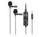 BOYA MICROFONOO DUAL OMNIDIRECCIONAL BY-M1DM
